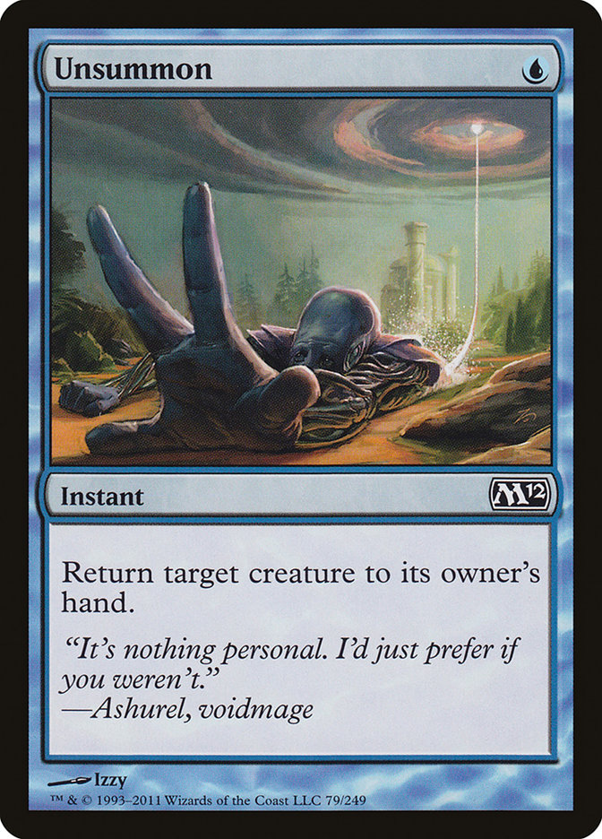 Unsummon [Magic 2012] | Gate City Games LLC