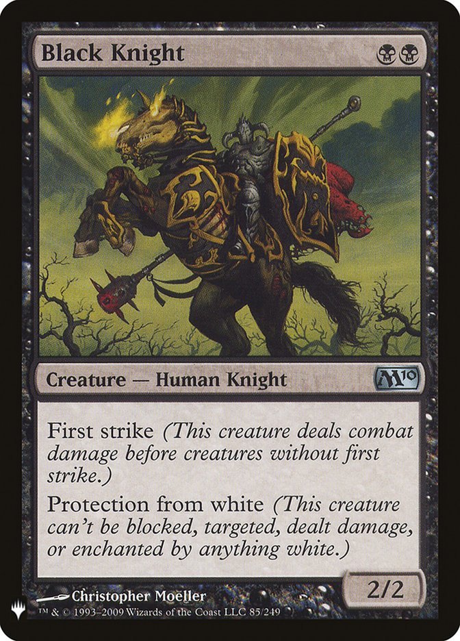 Black Knight [Mystery Booster] | Gate City Games LLC