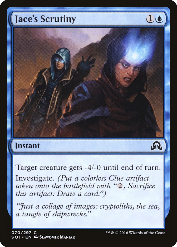 Jace's Scrutiny [Shadows over Innistrad] | Gate City Games LLC