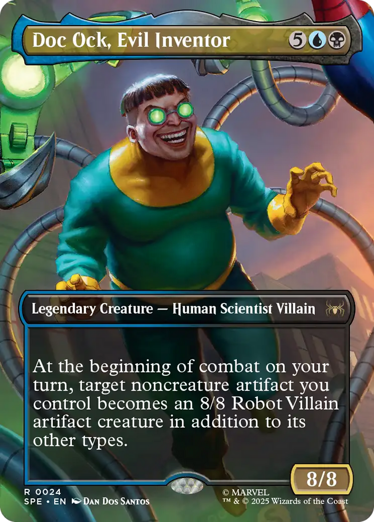 Doc Ock, Evil Inventor (Borderless) [Marvel's Spider-Man: Eternal-Legal] | Gate City Games LLC