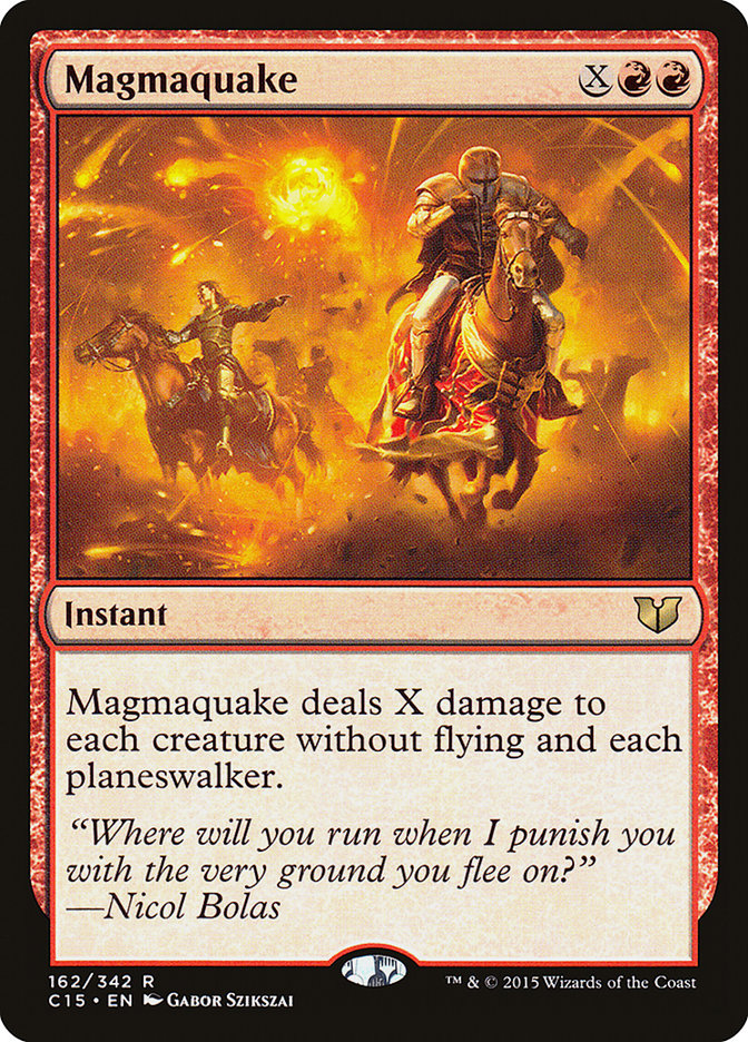 Magmaquake [Commander 2015] | Gate City Games LLC