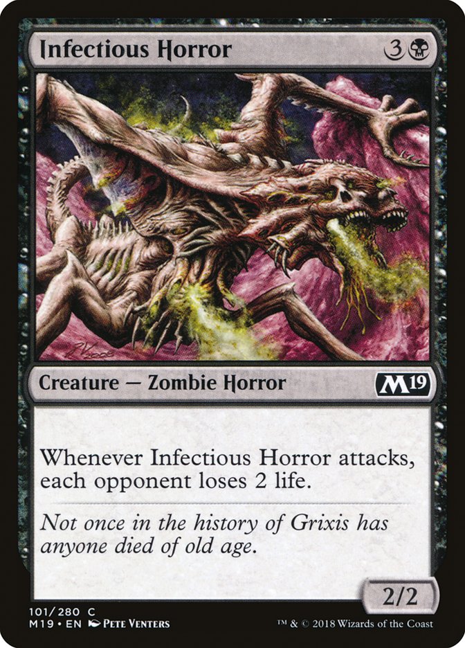 Infectious Horror [Core Set 2019] | Gate City Games LLC