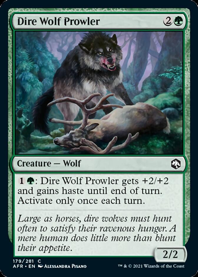Dire Wolf Prowler [Dungeons & Dragons: Adventures in the Forgotten Realms] | Gate City Games LLC
