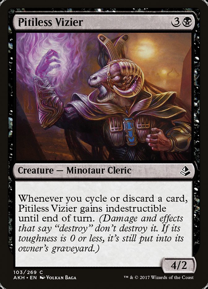 Pitiless Vizier [Amonkhet] | Gate City Games LLC
