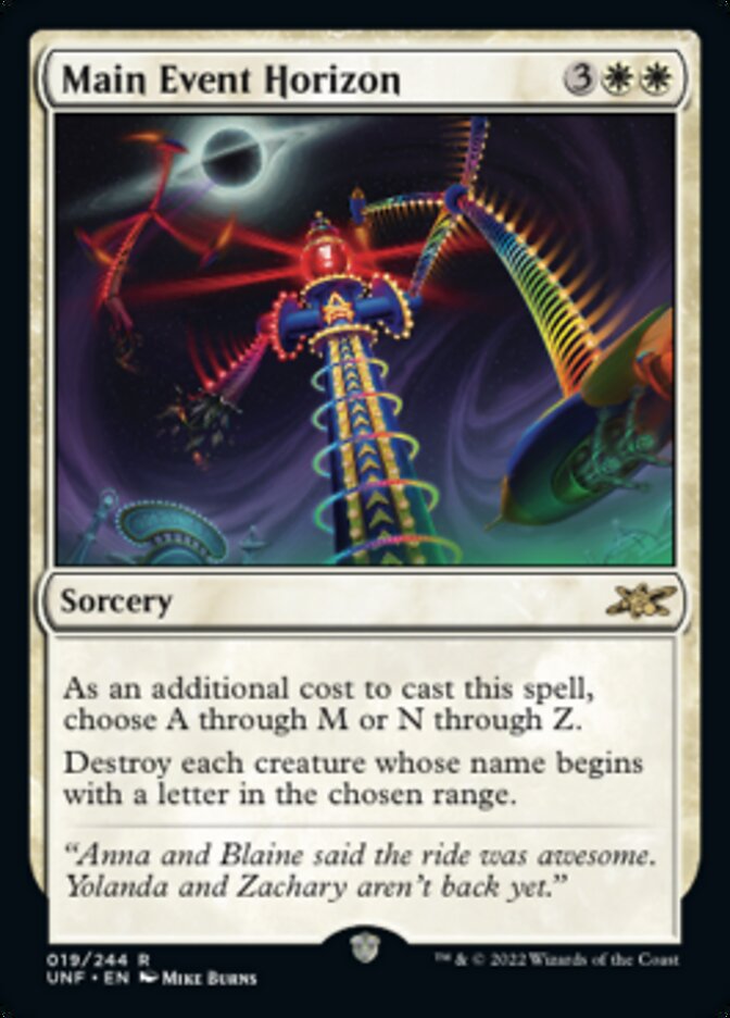 Main Event Horizon [Unfinity] | Gate City Games LLC