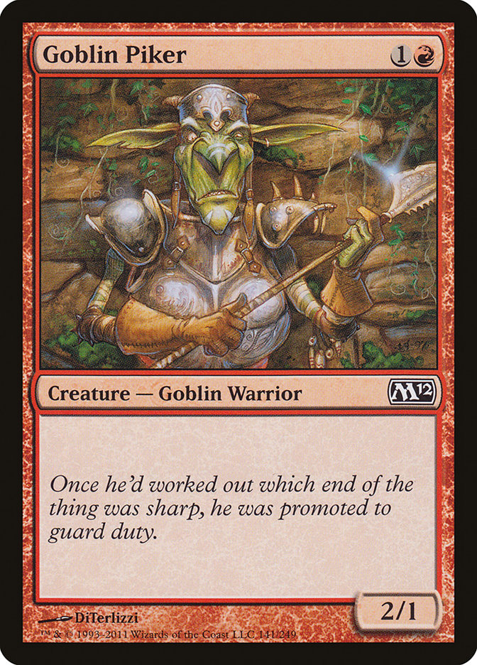 Goblin Piker [Magic 2012] | Gate City Games LLC