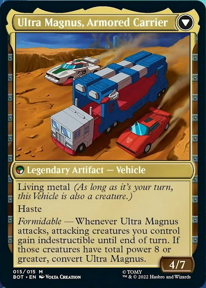 Ultra Magnus, Tactician // Ultra Magnus, Armored Carrier [Transformers] | Gate City Games LLC