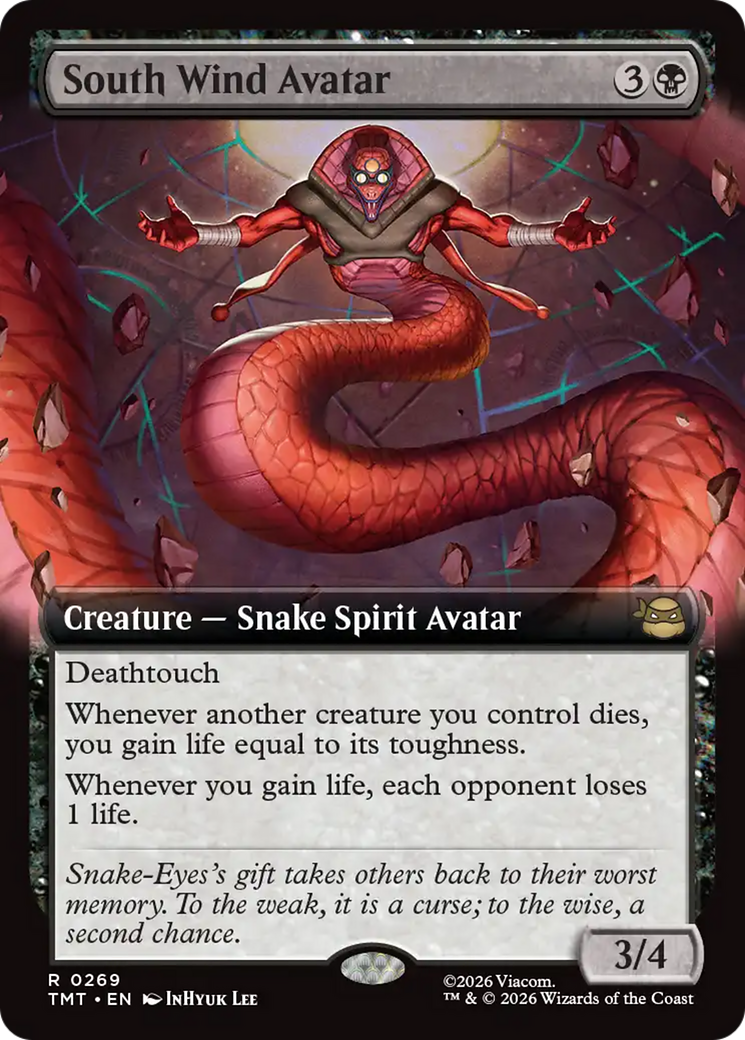 South Wind Avatar (Extended Art) [Teenage Mutant Ninja Turtles] | Gate City Games LLC