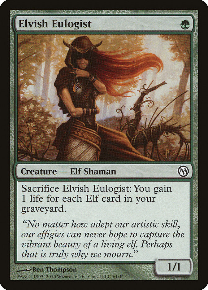 Elvish Eulogist [Duels of the Planeswalkers] | Gate City Games LLC