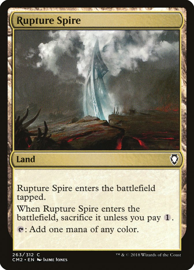 Rupture Spire [Commander Anthology Volume II] | Gate City Games LLC