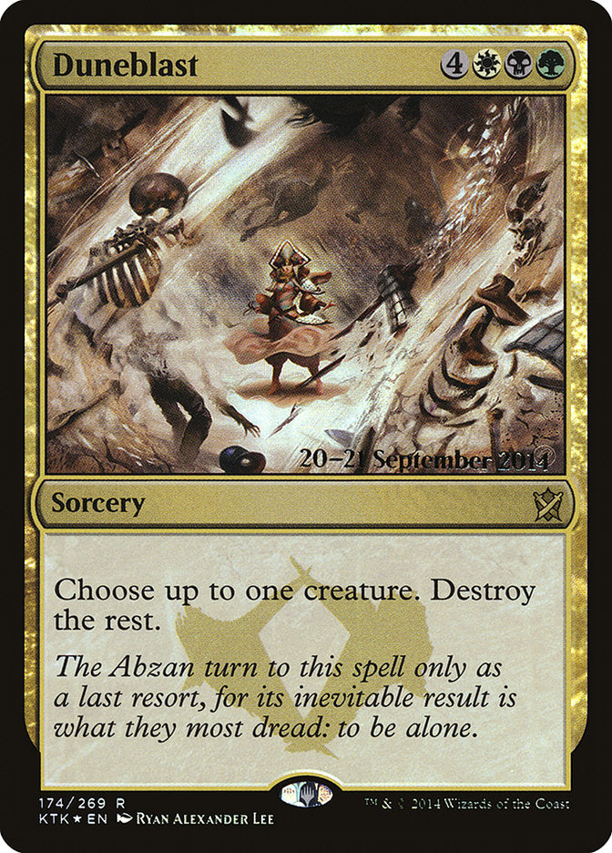 Duneblast [Khans of Tarkir Prerelease Promos] | Gate City Games LLC