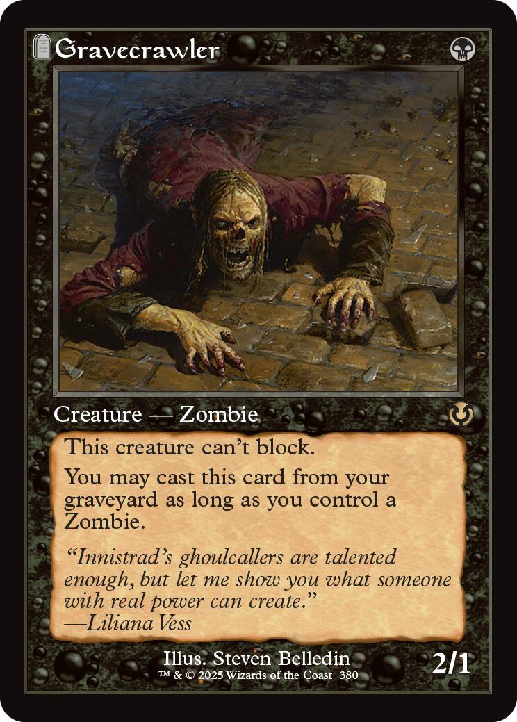 Gravecrawler (Retro Frame) [Innistrad Remastered] | Gate City Games LLC