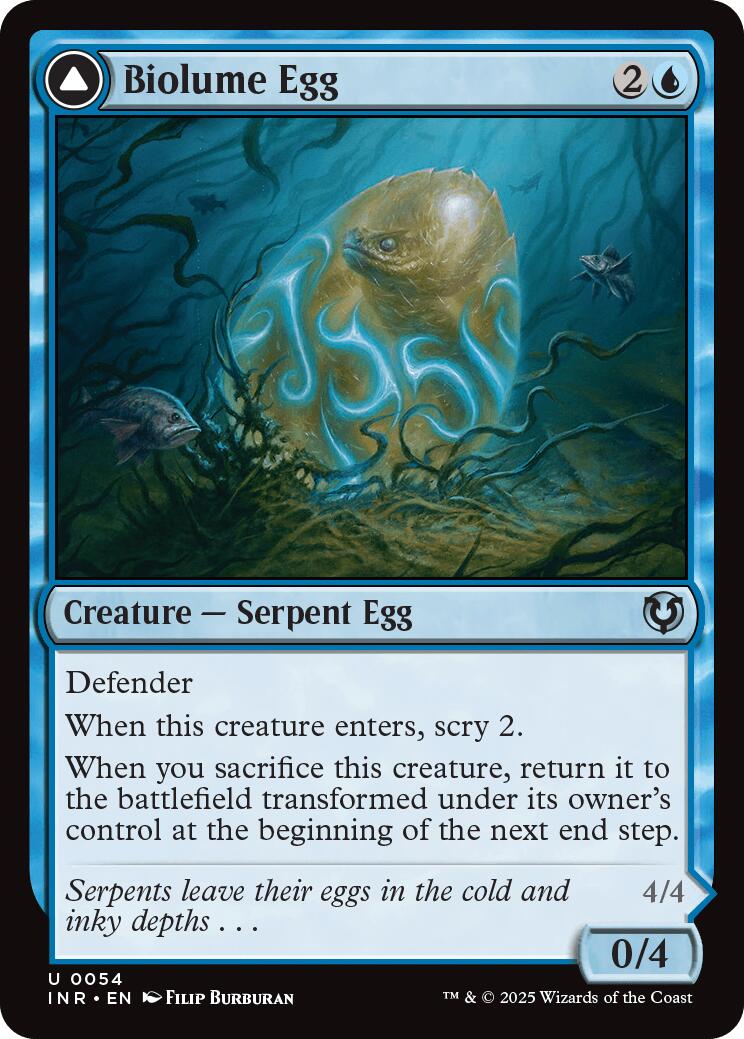 Biolume Egg // Biolume Serpent [Innistrad Remastered] | Gate City Games LLC