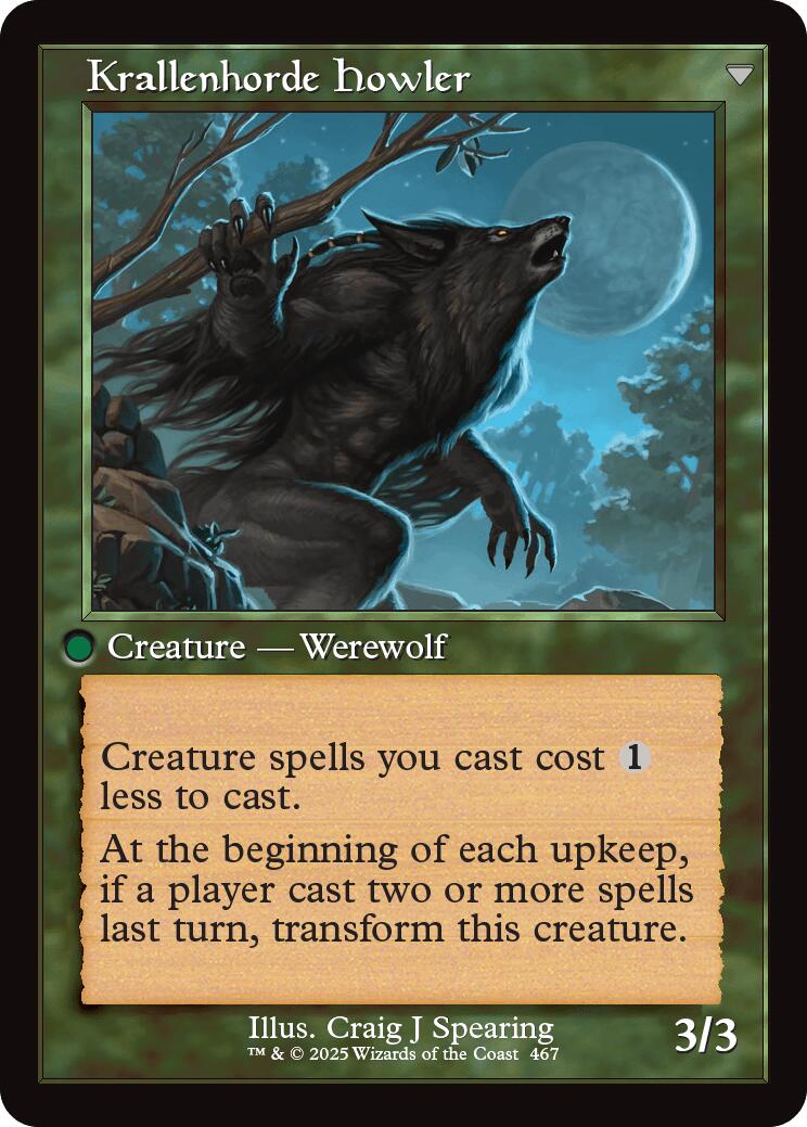 Duskwatch Recruiter // Krallenhorde Howler (Retro Frame) [Innistrad Remastered] | Gate City Games LLC