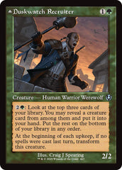 Duskwatch Recruiter // Krallenhorde Howler (Retro Frame) [Innistrad Remastered] | Gate City Games LLC