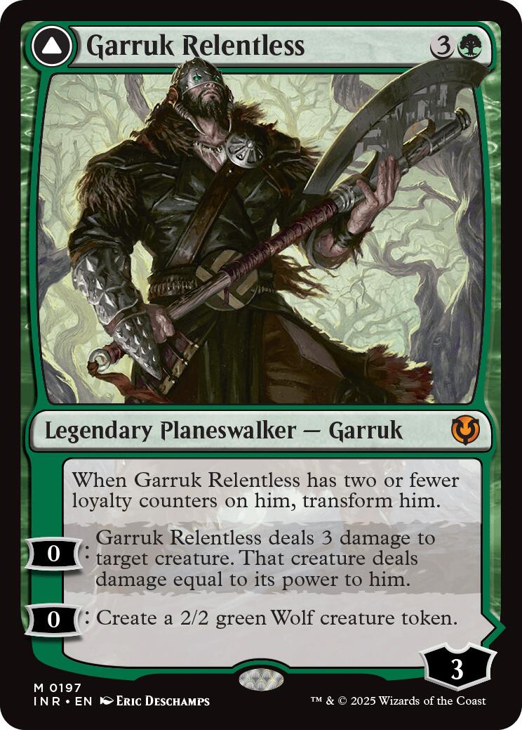 Garruk Relentless // Garruk, the Veil-Cursed [Innistrad Remastered] | Gate City Games LLC