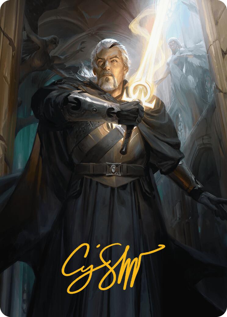 Odric, Lunarch Marshal Art Card (Gold-Stamped Signature) [Innistrad Remastered Art Series] | Gate City Games LLC