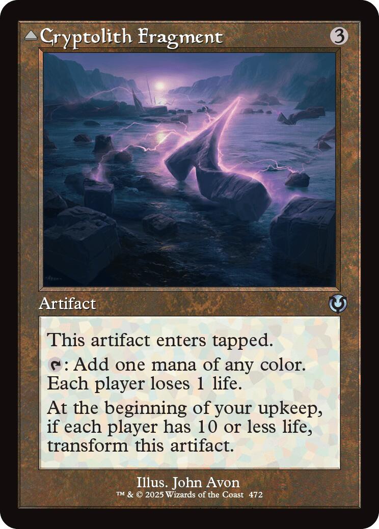 Cryptolith Fragment // Aurora of Emrakul (Retro Frame) [Innistrad Remastered] | Gate City Games LLC