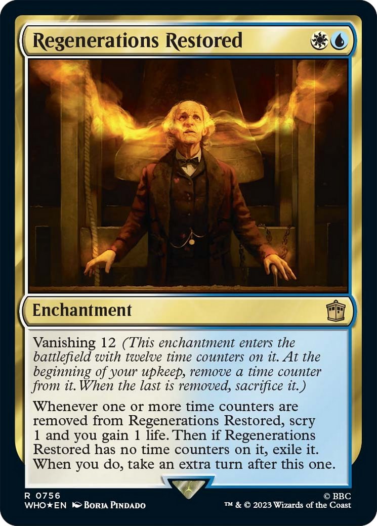 Regenerations Restored (Surge Foil) [Doctor Who] | Gate City Games LLC