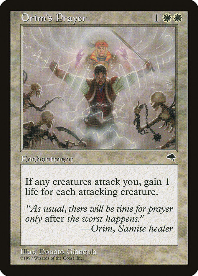 Orim's Prayer [Tempest] | Gate City Games LLC
