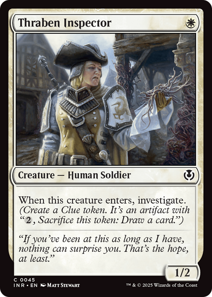 Thraben Inspector [Innistrad Remastered] | Gate City Games LLC