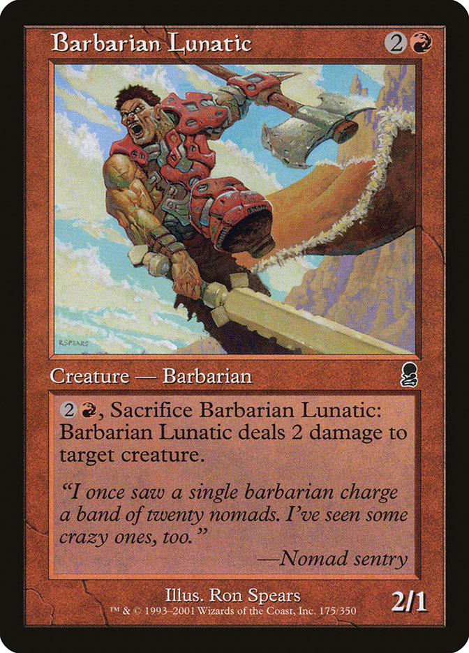Barbarian Lunatic [Odyssey] | Gate City Games LLC