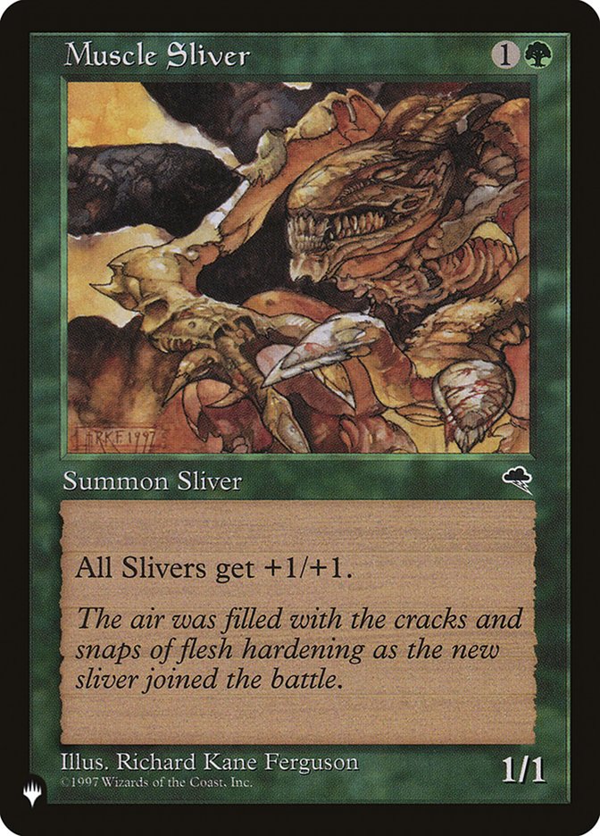 Muscle Sliver [The List] | Gate City Games LLC