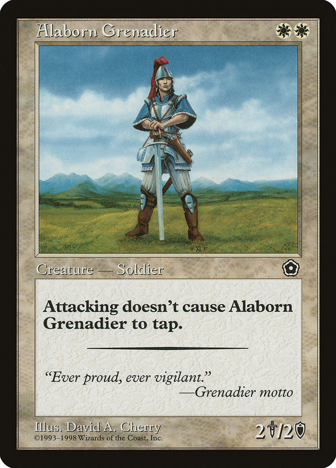 Alaborn Grenadier [Portal Second Age] | Gate City Games LLC
