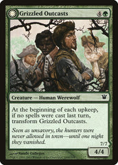 Grizzled Outcasts // Krallenhorde Wantons [Innistrad] | Gate City Games LLC
