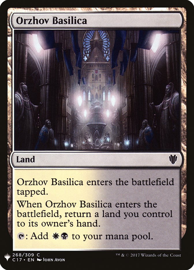 Orzhov Basilica [Mystery Booster] | Gate City Games LLC