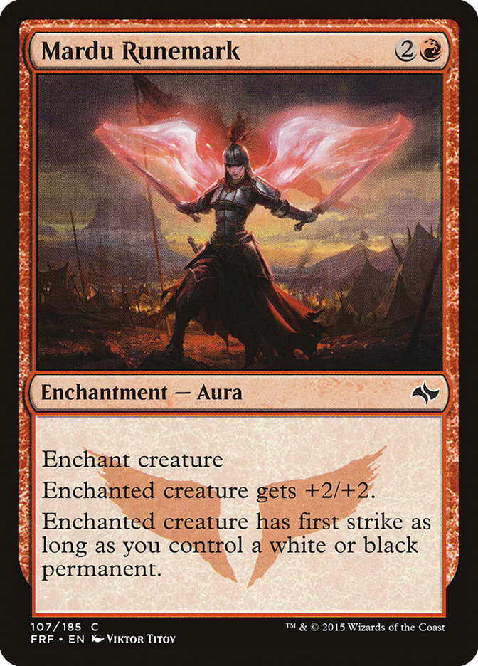 Mardu Runemark [Fate Reforged] | Gate City Games LLC
