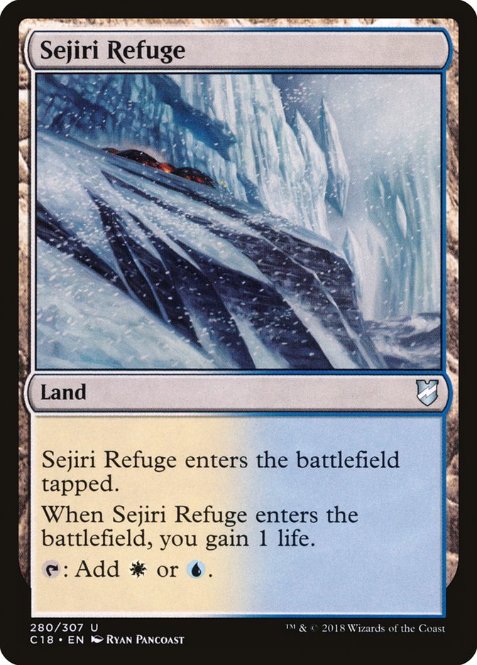 Sejiri Refuge [Commander 2018] | Gate City Games LLC