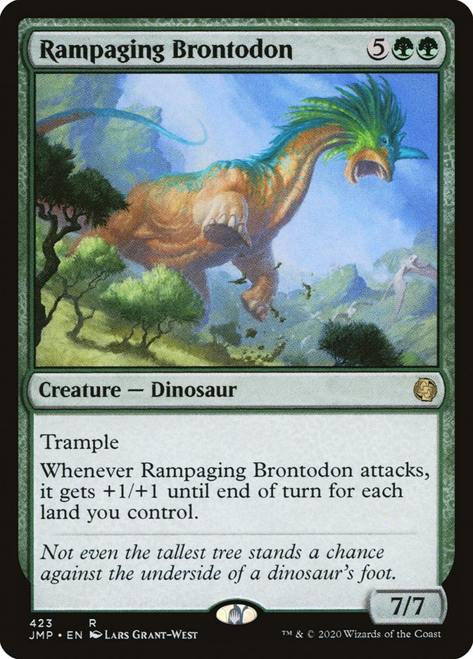 Rampaging Brontodon [Jumpstart] | Gate City Games LLC