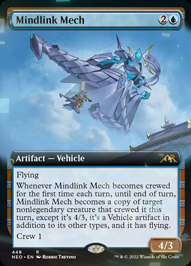 Mindlink Mech (Extended Art) [Kamigawa: Neon Dynasty] | Gate City Games LLC