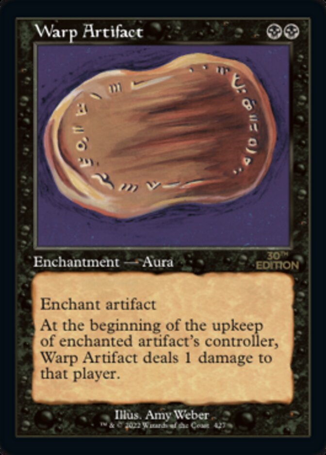 Warp Artifact (Retro) [30th Anniversary Edition] | Gate City Games LLC