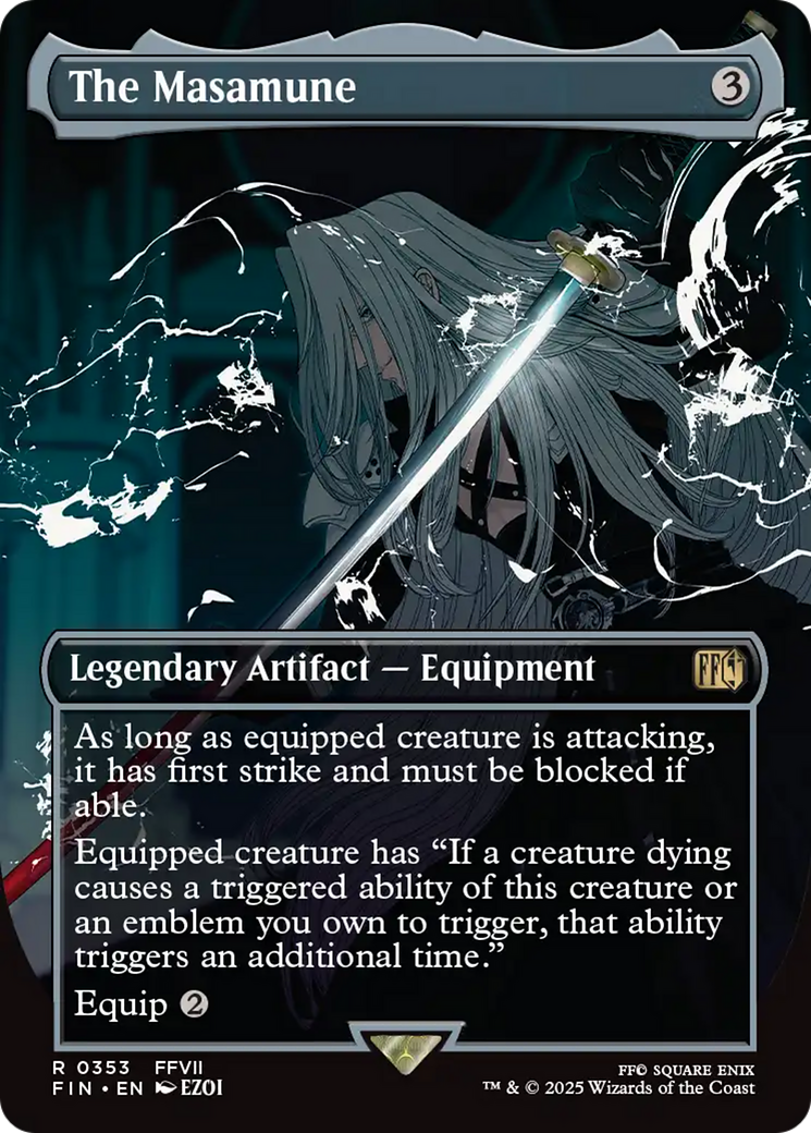 The Masamune (Borderless) [FINAL FANTASY] | Gate City Games LLC