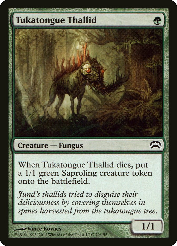 Tukatongue Thallid [Planechase 2012] | Gate City Games LLC