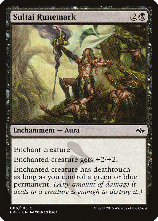 Sultai Runemark [Fate Reforged] | Gate City Games LLC