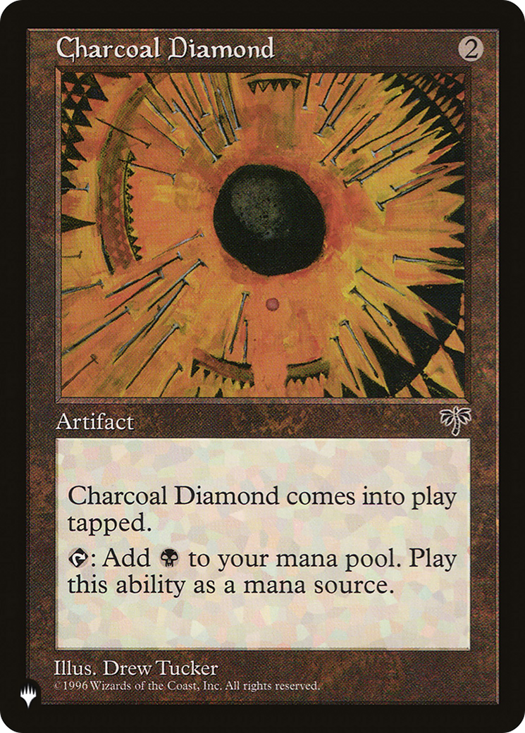 Charcoal Diamond [The List Reprints] | Gate City Games LLC