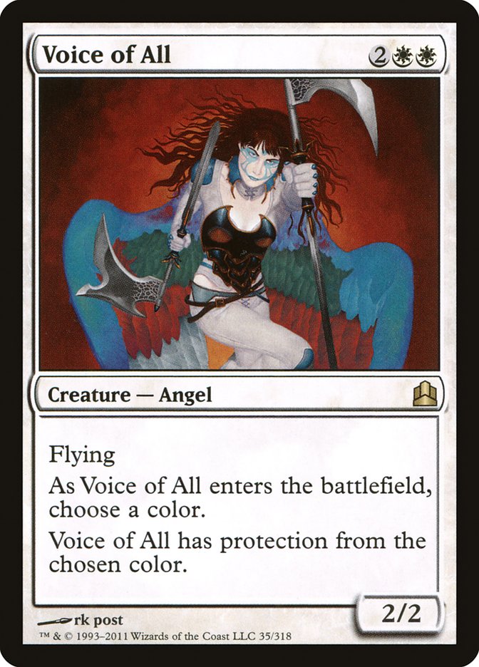 Voice of All [Commander 2011] | Gate City Games LLC
