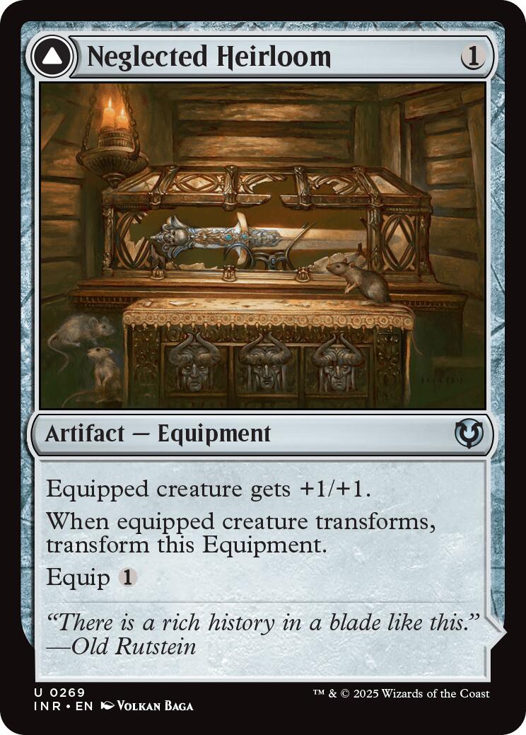 Neglected Heirloom [Innistrad Remastered] | Gate City Games LLC