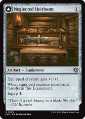 Neglected Heirloom [Innistrad Remastered] | Gate City Games LLC