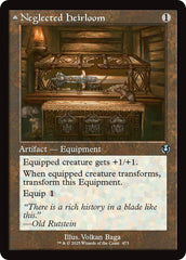 Neglected Heirloom (Retro Frame) [Innistrad Remastered] | Gate City Games LLC