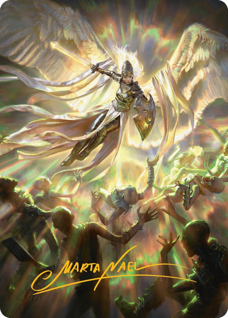 Vanquish the Horde Art Card (Gold-Stamped Signature) [Innistrad Remastered Art Series] | Gate City Games LLC