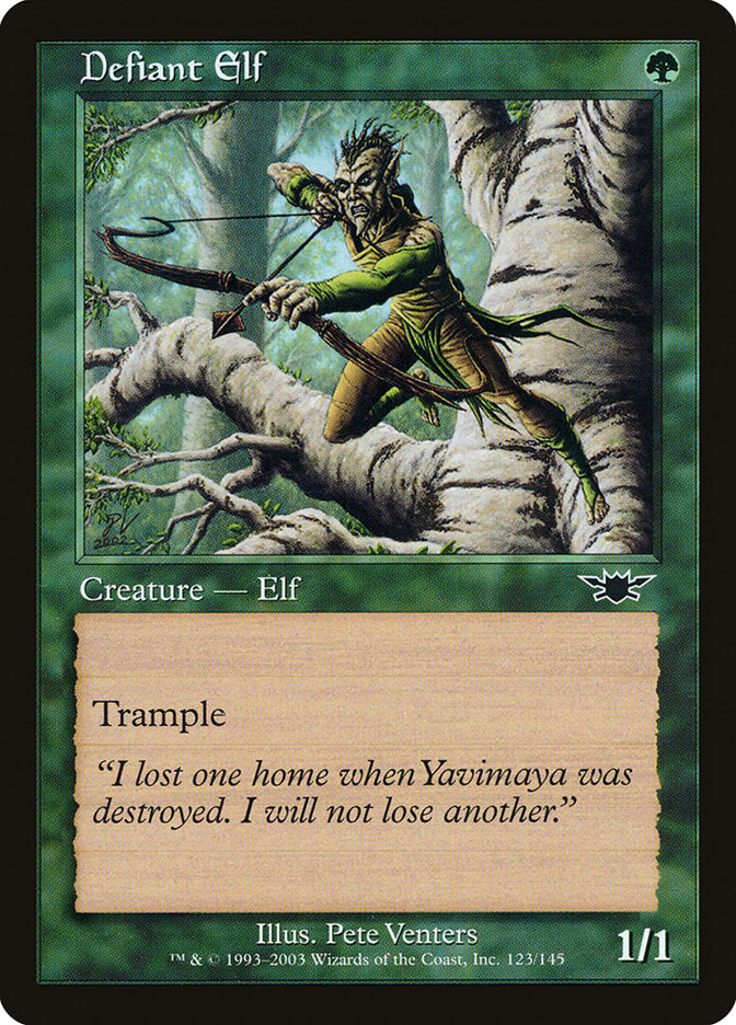 Defiant Elf [Legions] | Gate City Games LLC