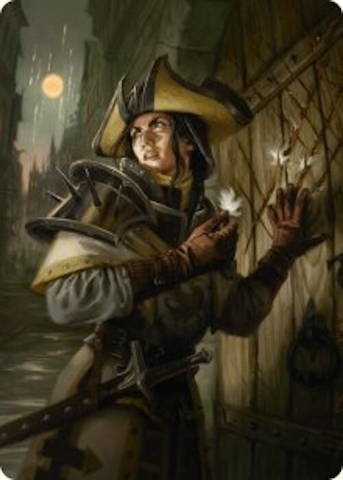 Thraben Inspector Art Card [Innistrad Remastered Art Series] | Gate City Games LLC