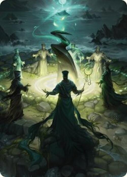 Cryptolith Rite Art Card [Innistrad Remastered Art Series] | Gate City Games LLC