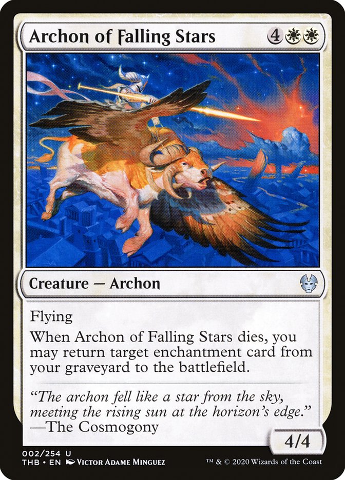 Archon of Falling Stars [Theros Beyond Death] | Gate City Games LLC