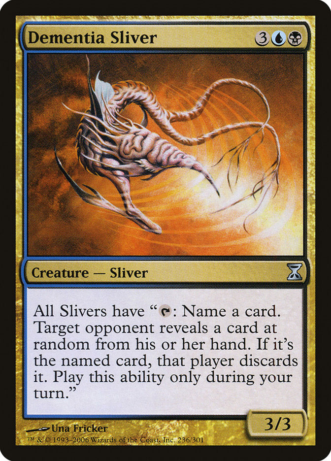 Dementia Sliver [Time Spiral] | Gate City Games LLC