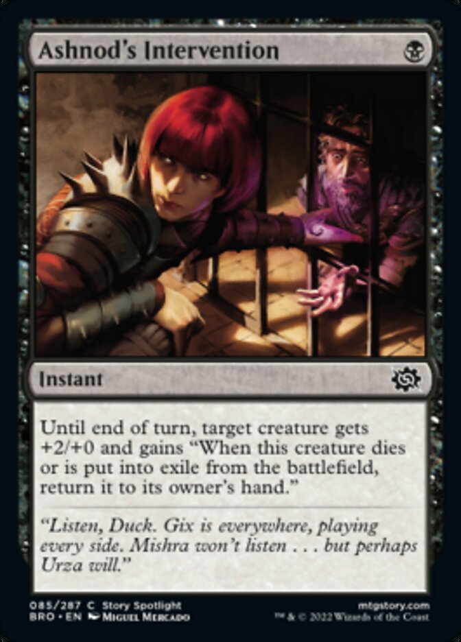 Ashnod's Intervention [The Brothers' War] | Gate City Games LLC